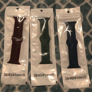NEW Apple Watchbands -Set of 3